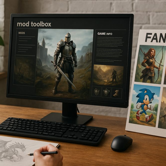 Fan Art and Game Mods: The Creative Explosion in Gaming Culture